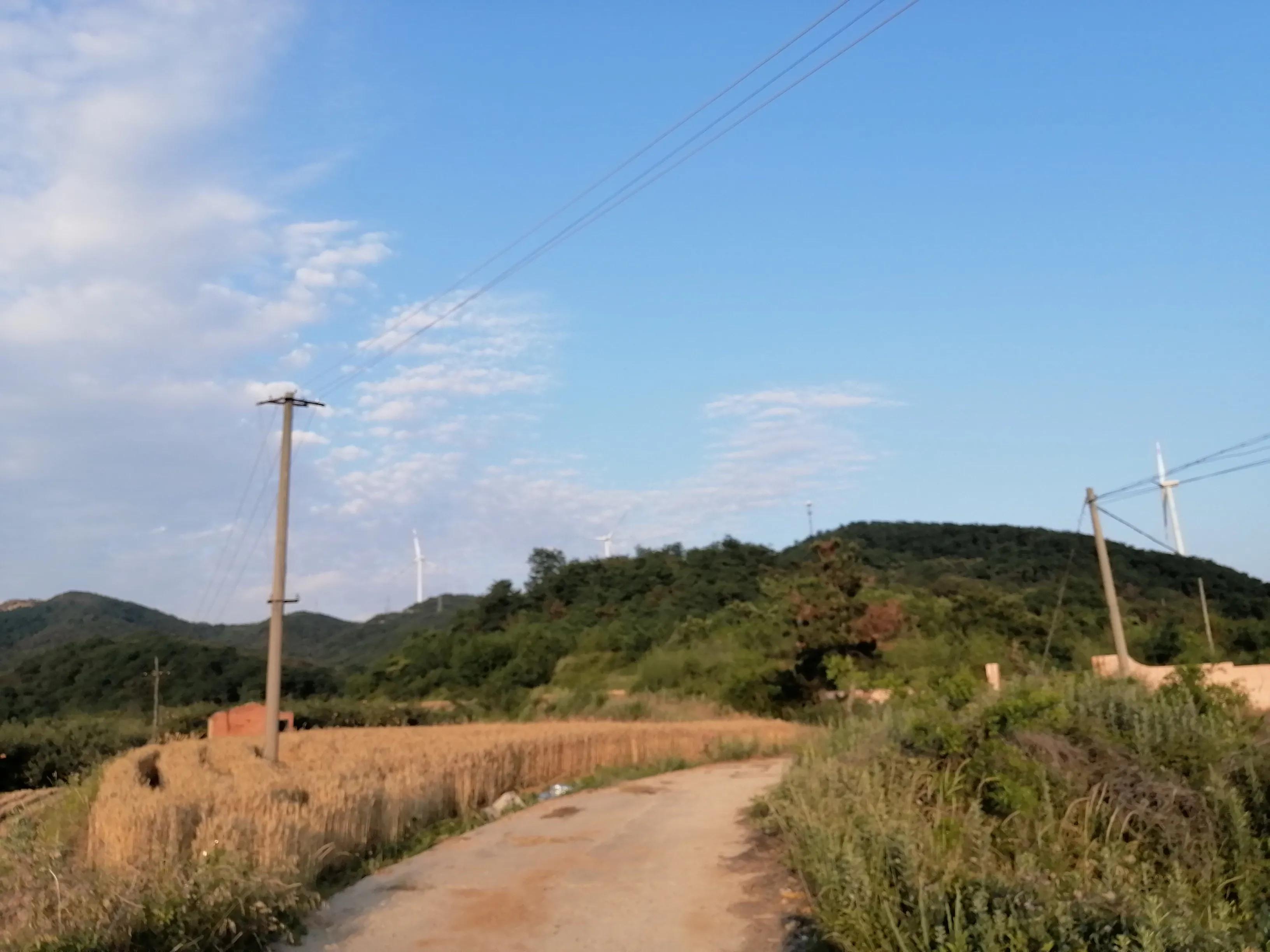 傍晚的乡村,傍晚的乡村如诗如画