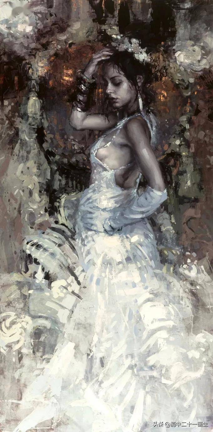 “人体艺术油画”精选:乌克兰18张,美国11张,中国20张,请欣赏