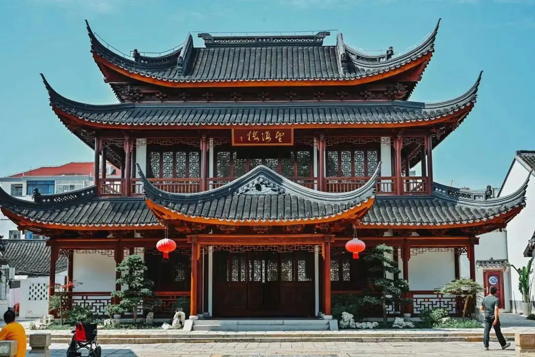 上海青溪古镇和朱家角古镇,冬日的古镇随拍上海市朱家角古镇