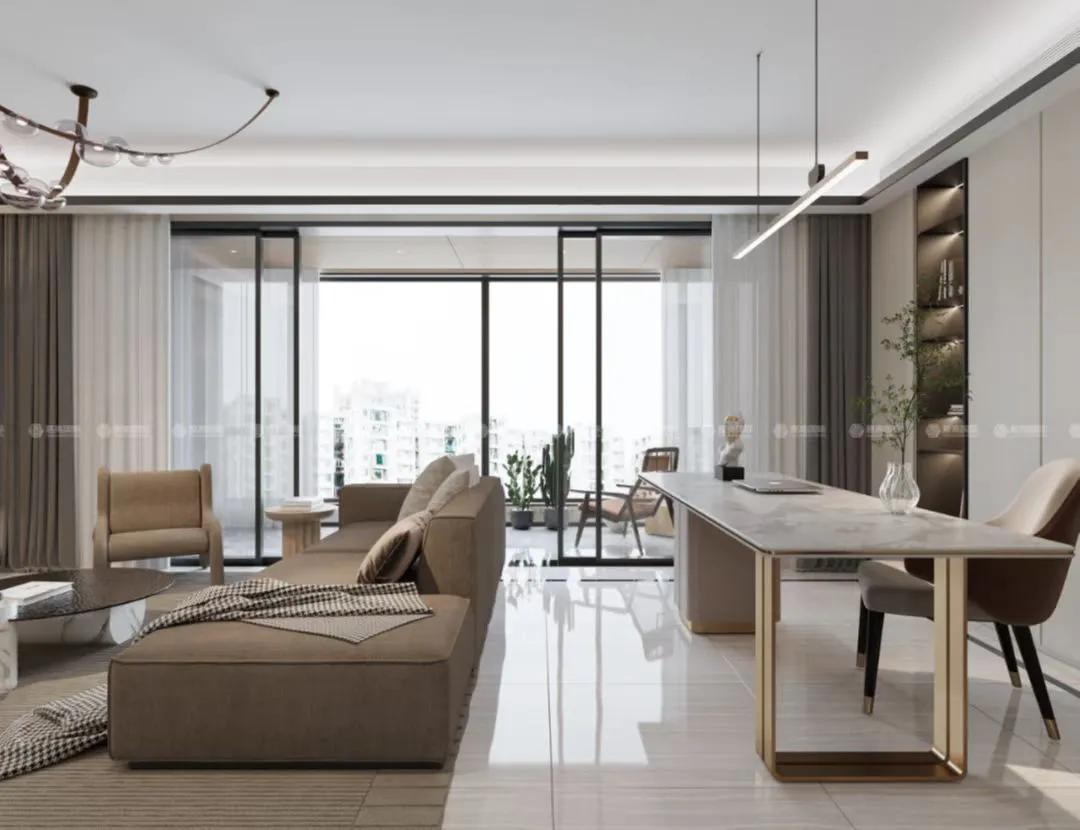 西安装修现代简约,西安装修现代简约设计