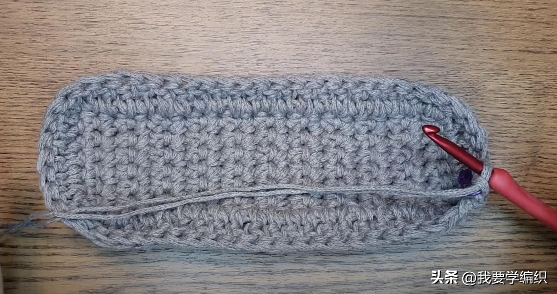 斜挎迷你小包的钩织,钩小包教程斜挎包