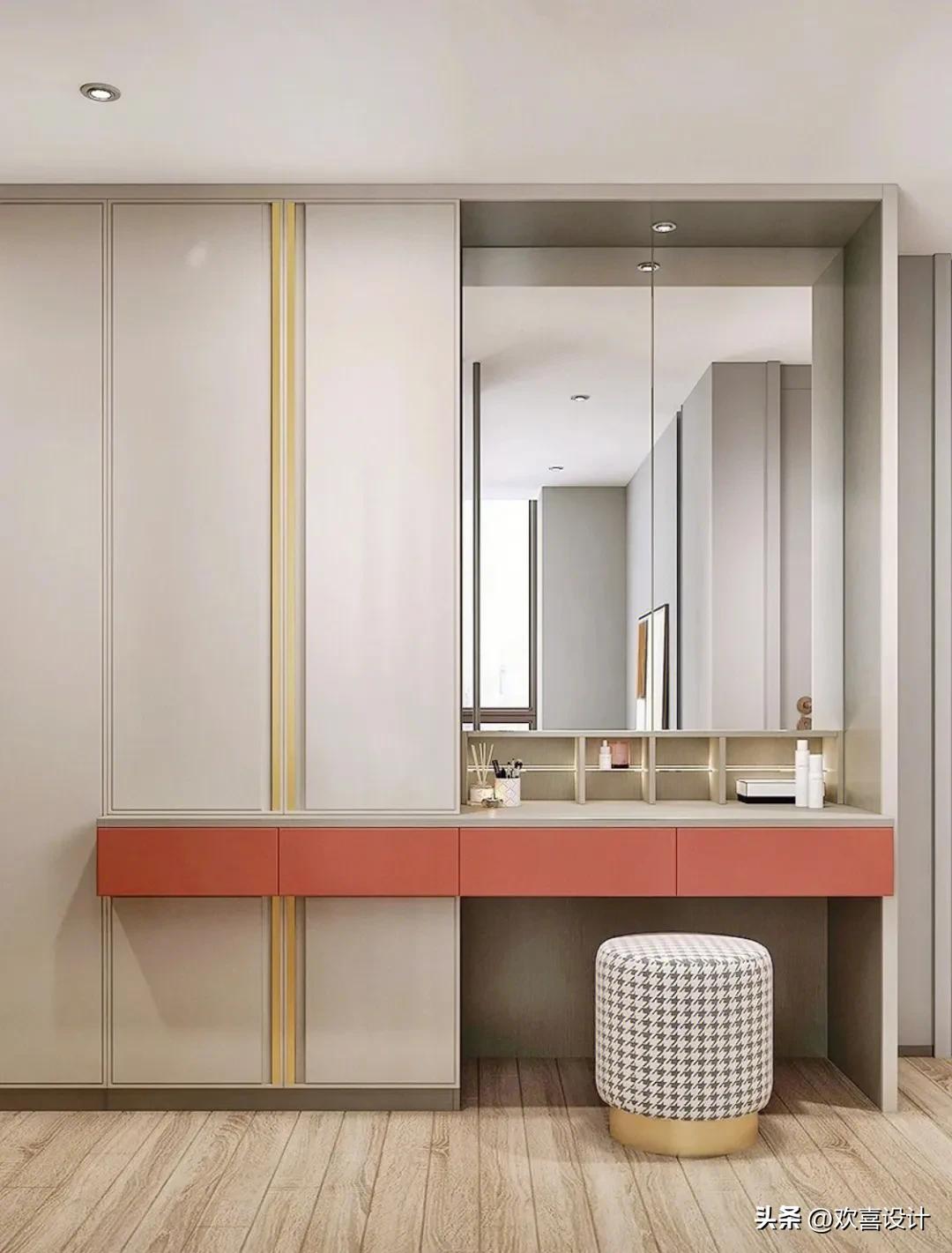 衣帽间门效果图大全2020款,30款衣帽间分享