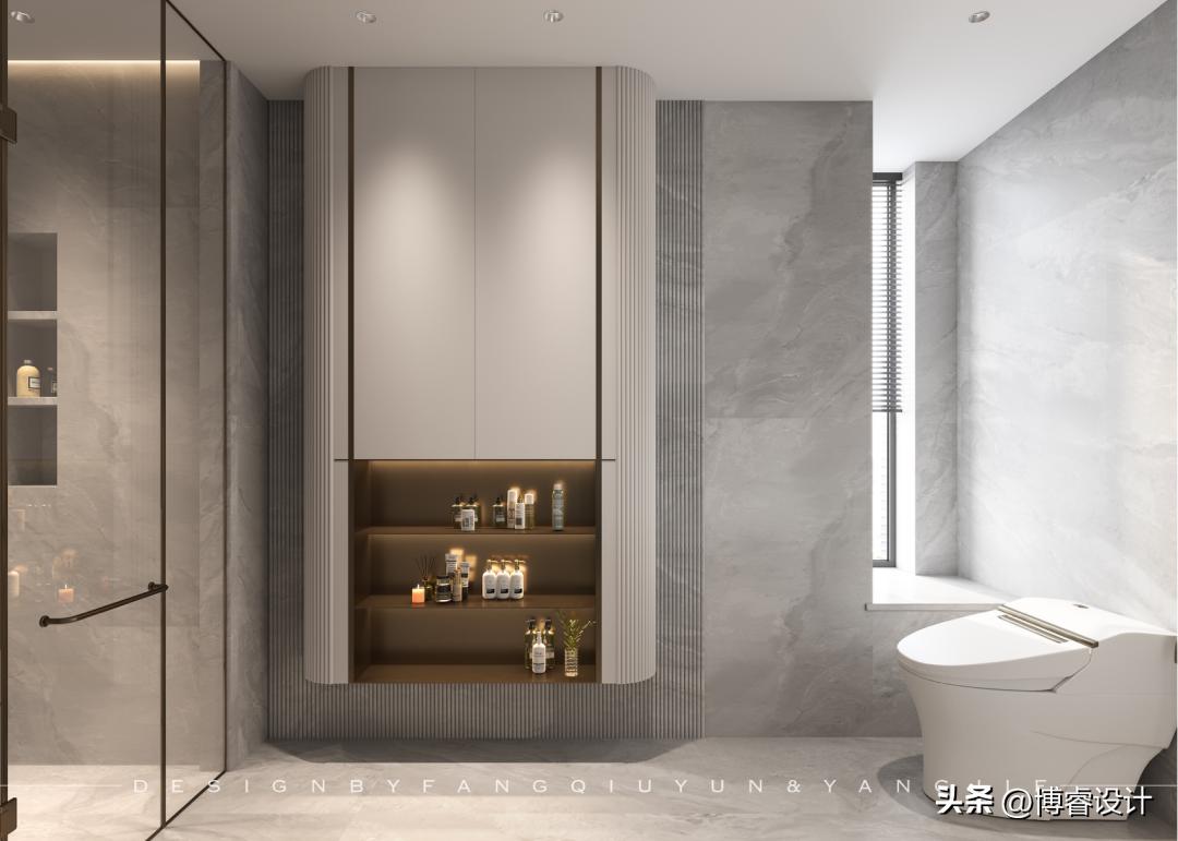 缪｜以“弧”为主，构建228㎡现代大平层