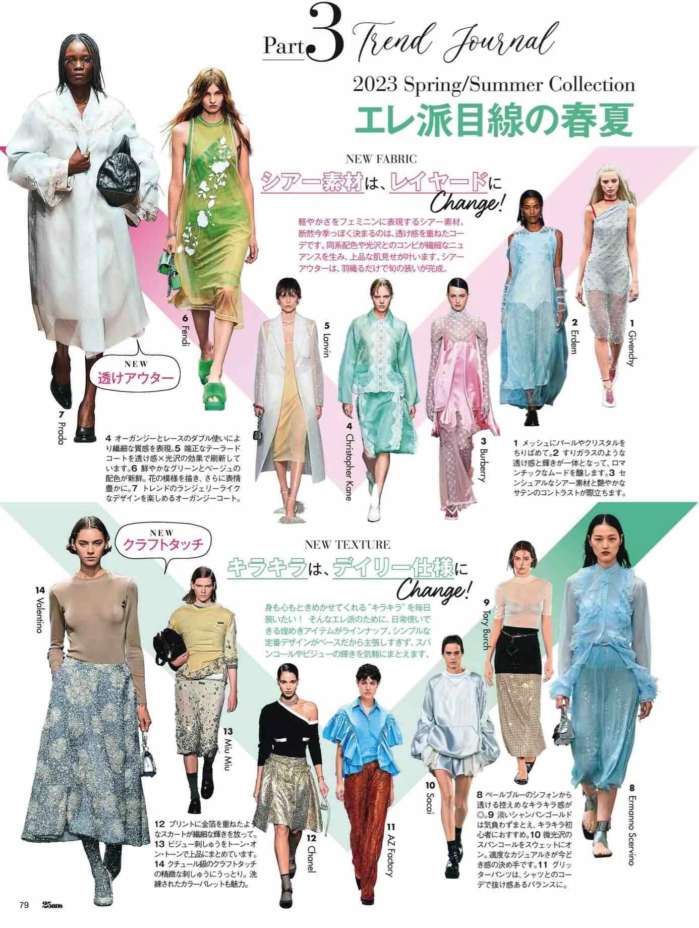 日本时尚杂志12月,25ans杂志