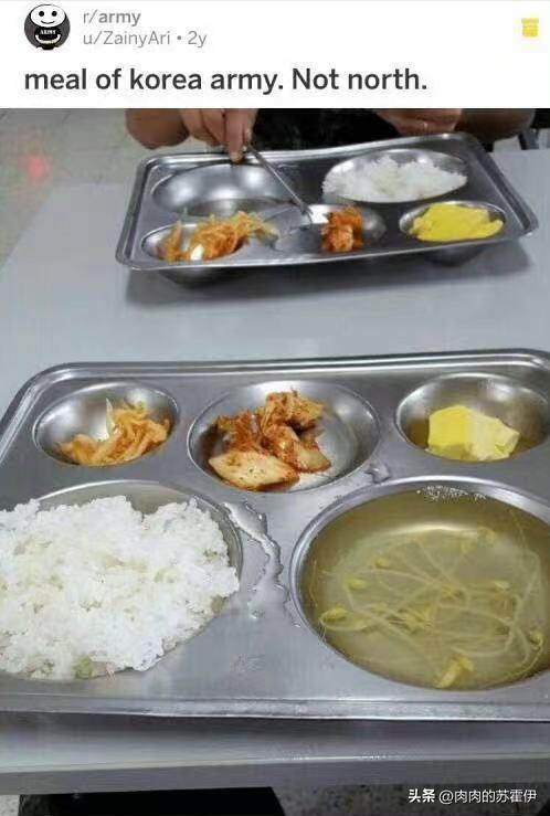 继被挂黄牌之后，我国游客晒出在韩隔离伙食，比韩军吃得好一点？
