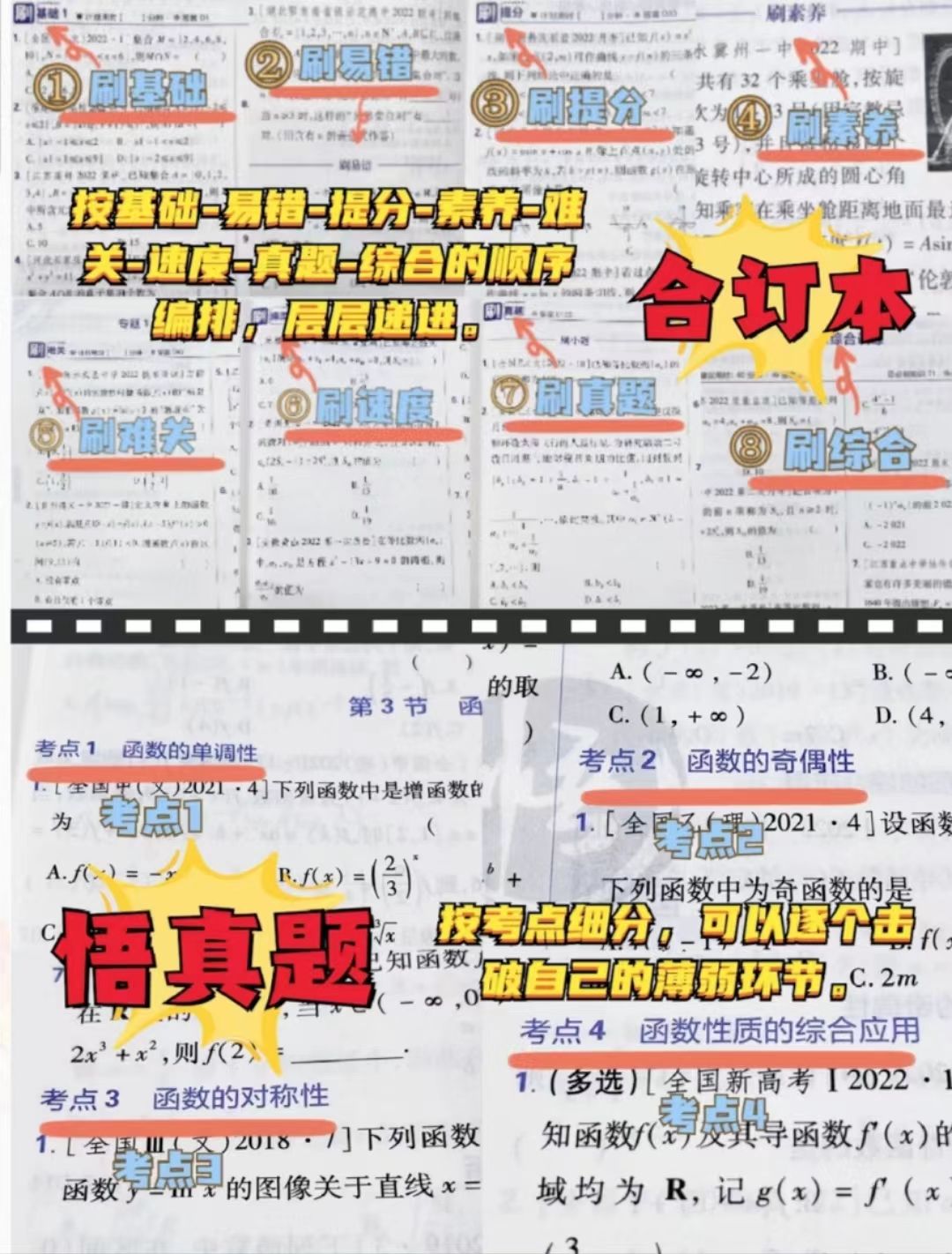 高考必刷题合订本和专题版哪个好,2024高考必刷题合订本物理