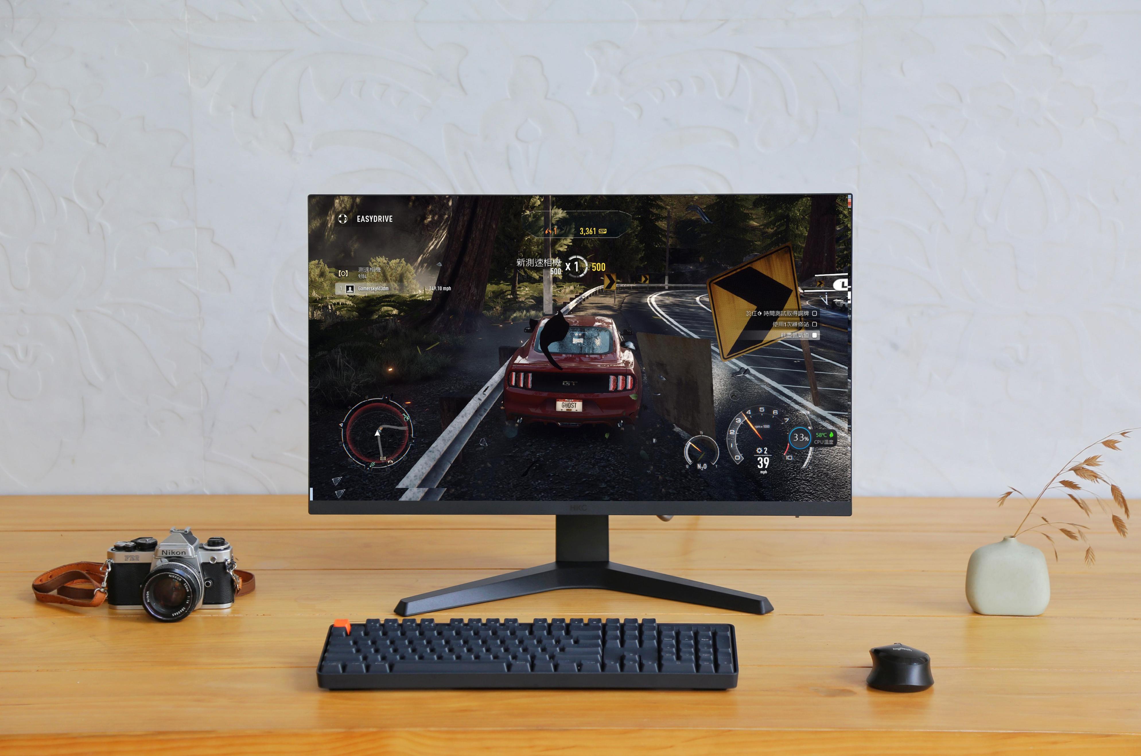 32寸2k144hz显示器推荐hkc,hkc2k144hz电竞显示器1800r测评