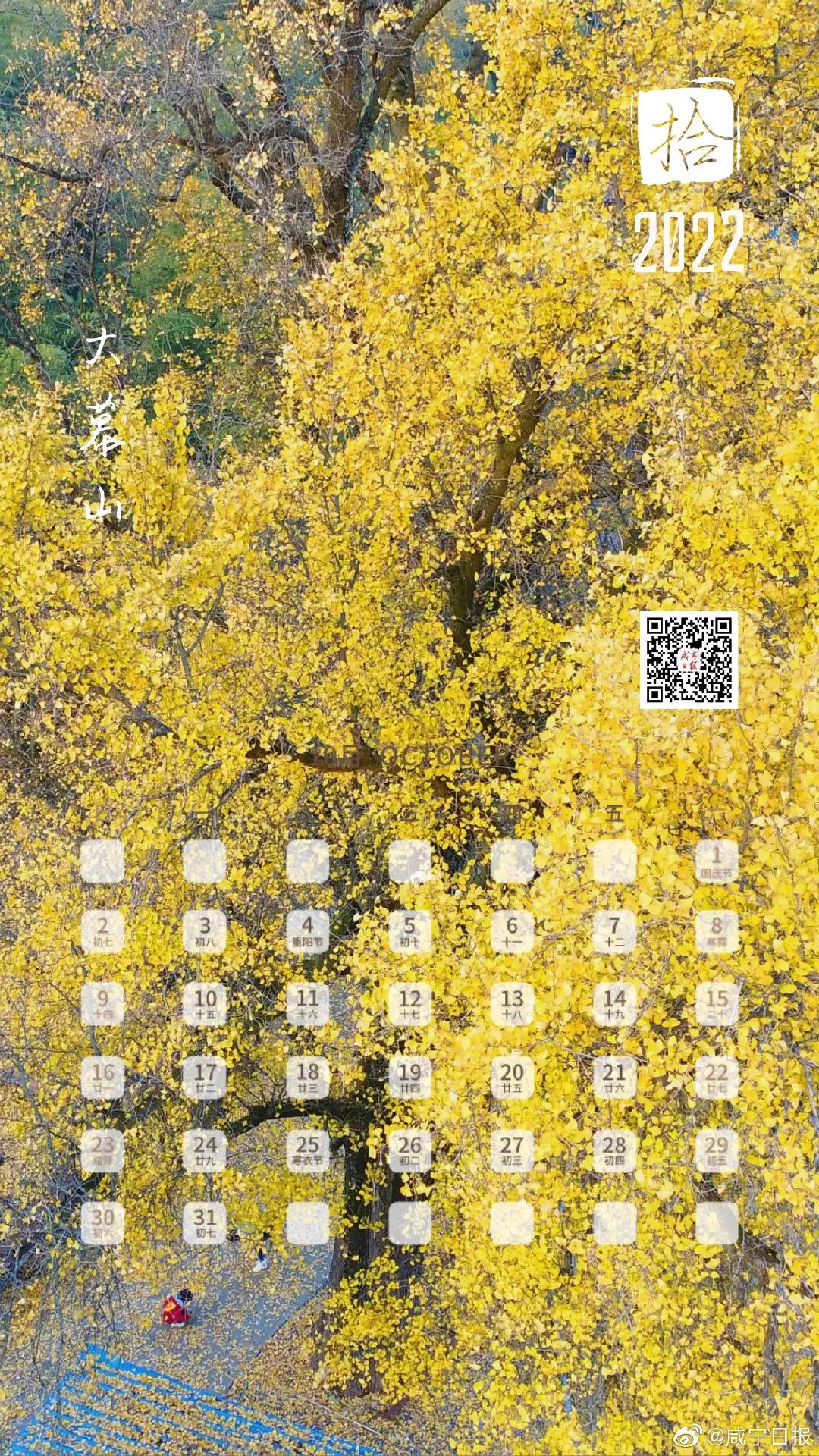 2022年各月日历精美壁纸,2022年手机日历壁纸全年