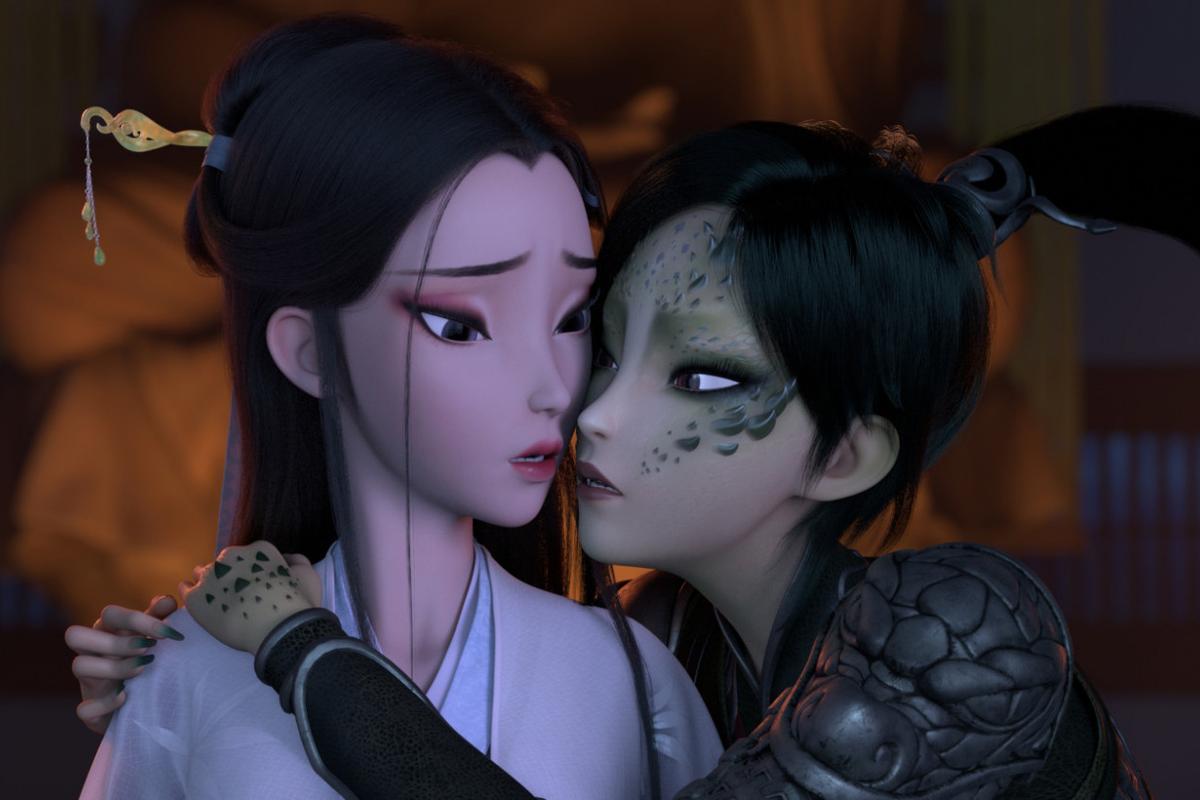 在动画影视作品中,新增角色的原型特质与后现代特质有何区别?