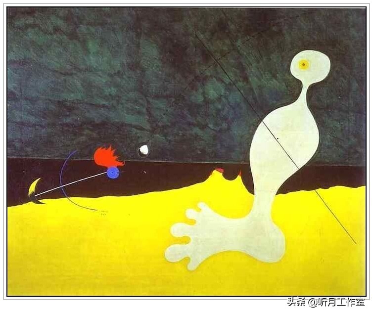 西班牙画家胡安米罗画,西班牙画家名画欣赏