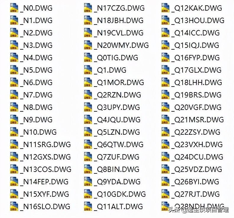 100个建筑图纸讲解,100平方楼房设计图cad