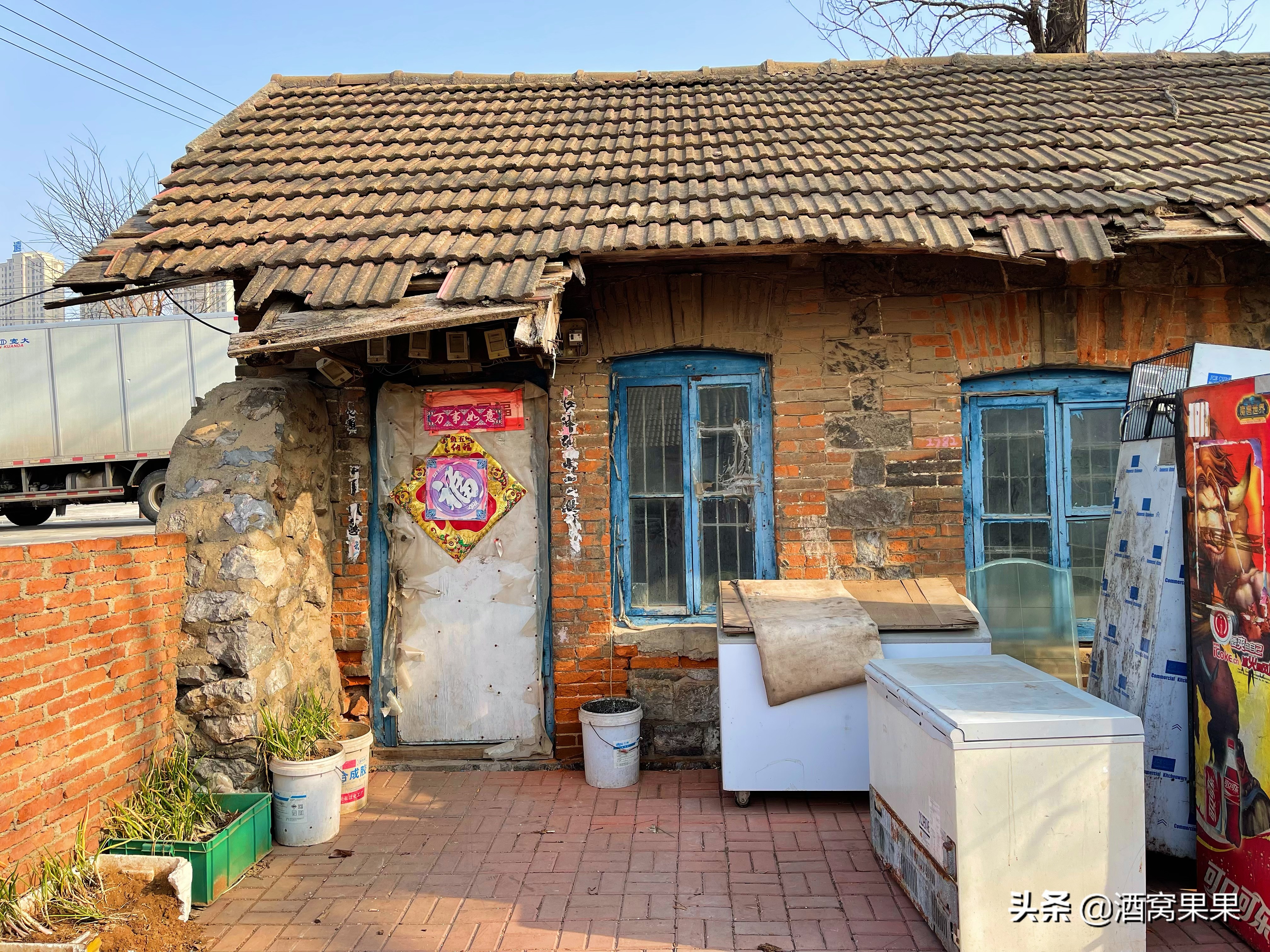 大连破旧老房子,南关岭百年房子