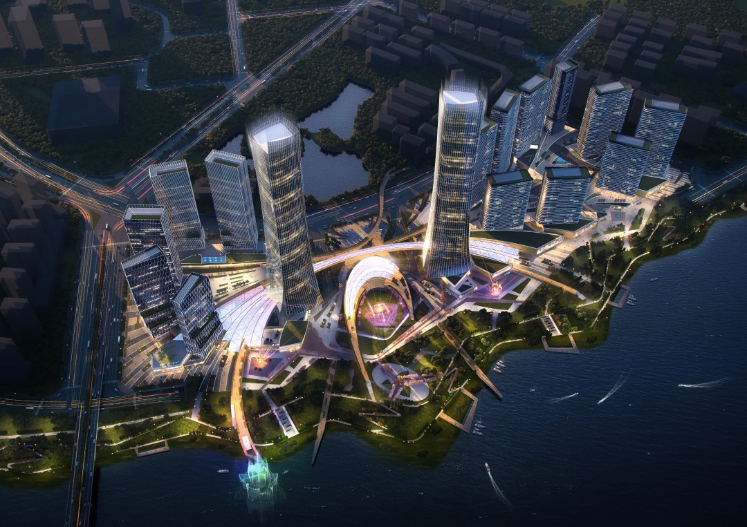 惠州江北东区控制性详细规划,惠州景观工程规划