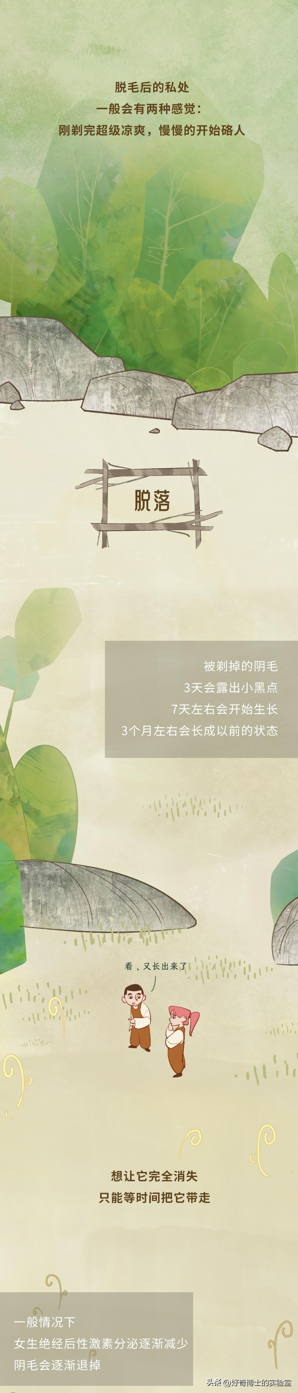 为什么头发浓密眉毛却很稀少,为什么头发是直的体毛是卷的