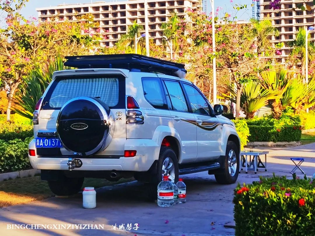 海南九所房车露营基地,三轮车自驾游穷游海南