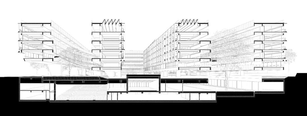 梅林中学改造方案,福田梅林中学改建