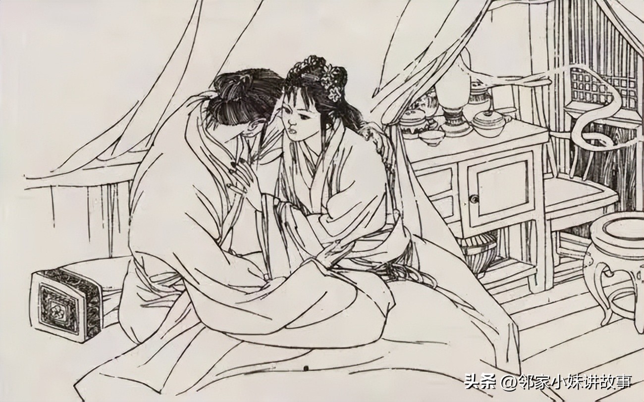 民间故事讲解夜半借宿的女人全集,民间故事女子钻进被窝里