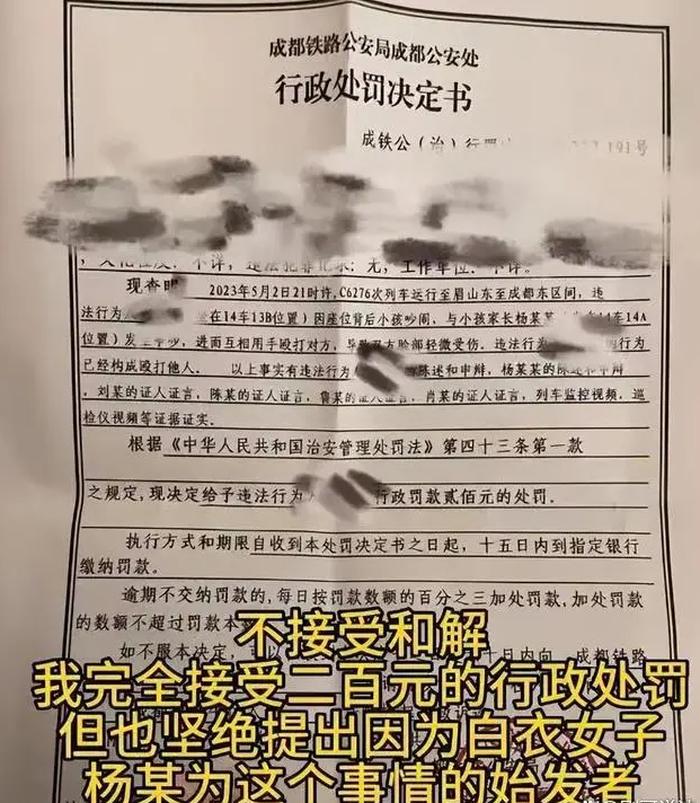 高铁打人处罚后续,高铁打人事件复议