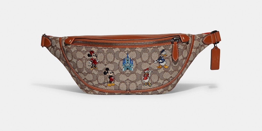 coach和迪士尼联名包米奇,coach双肩包迪士尼联名二手