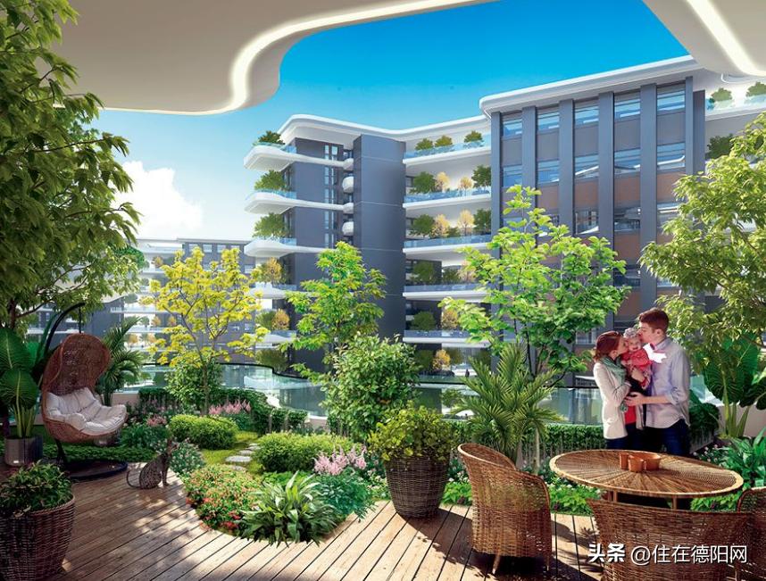 德阳森林花园住宅试点,德阳中江森林花园