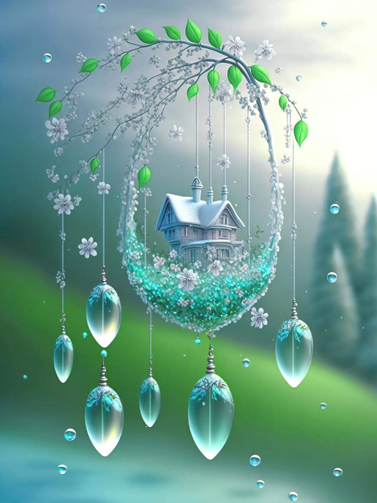 背景图片高清唯美风铃,高清唯美风铃壁纸