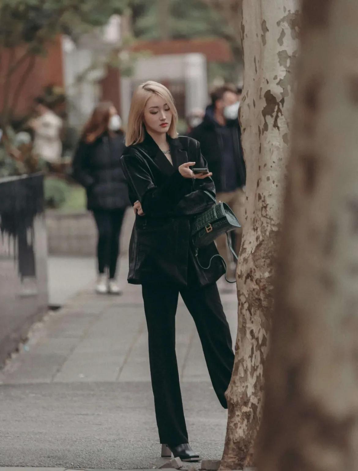 大牌包包街拍ysl,dior包包街拍