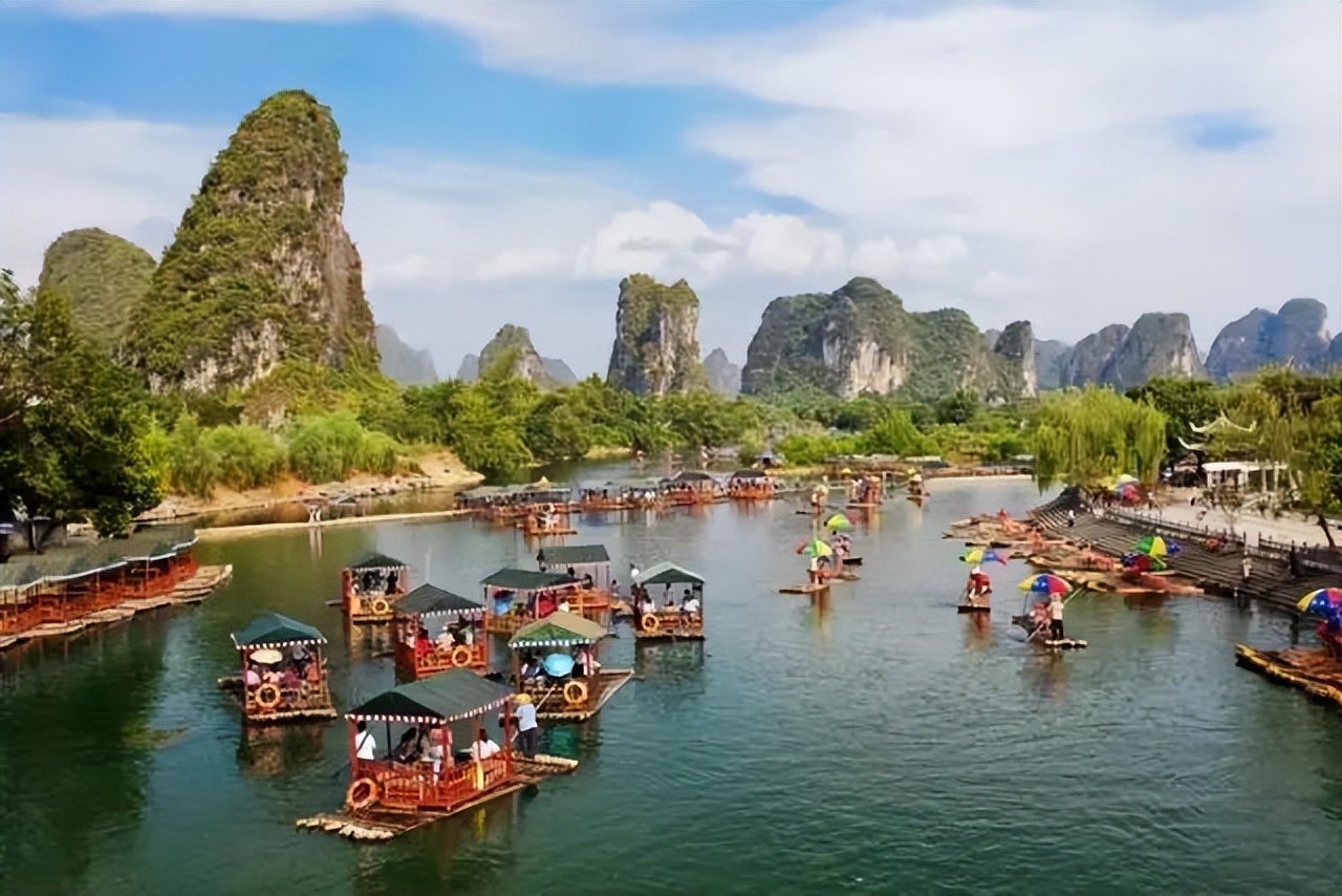 阳朔兴坪旅游景区介绍视频,阳朔老街附近旅游景区推荐