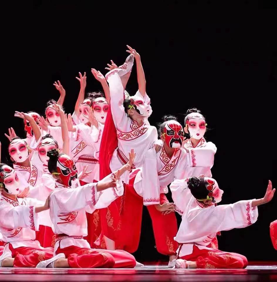 百变面具随心换,戏曲化妆创意妆全过程