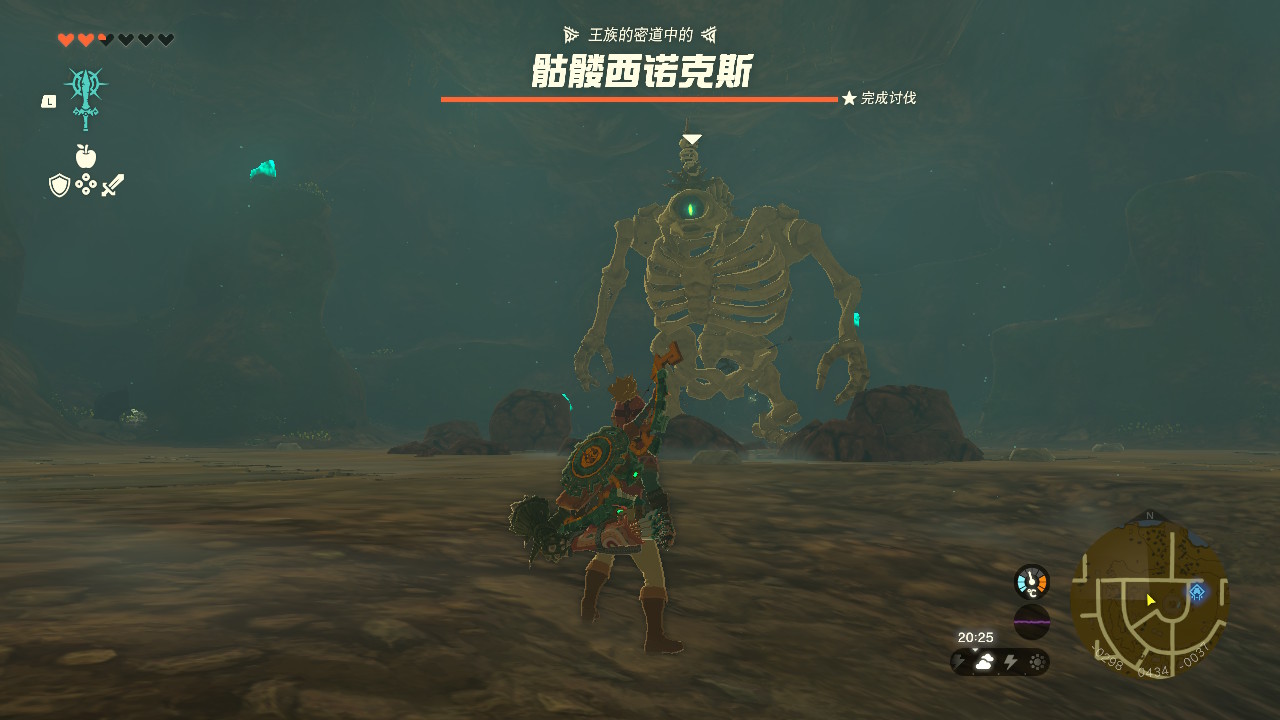 塞尔达王国之泪地下骷髅马位置,塞尔达王国之泪骷髅的左眼