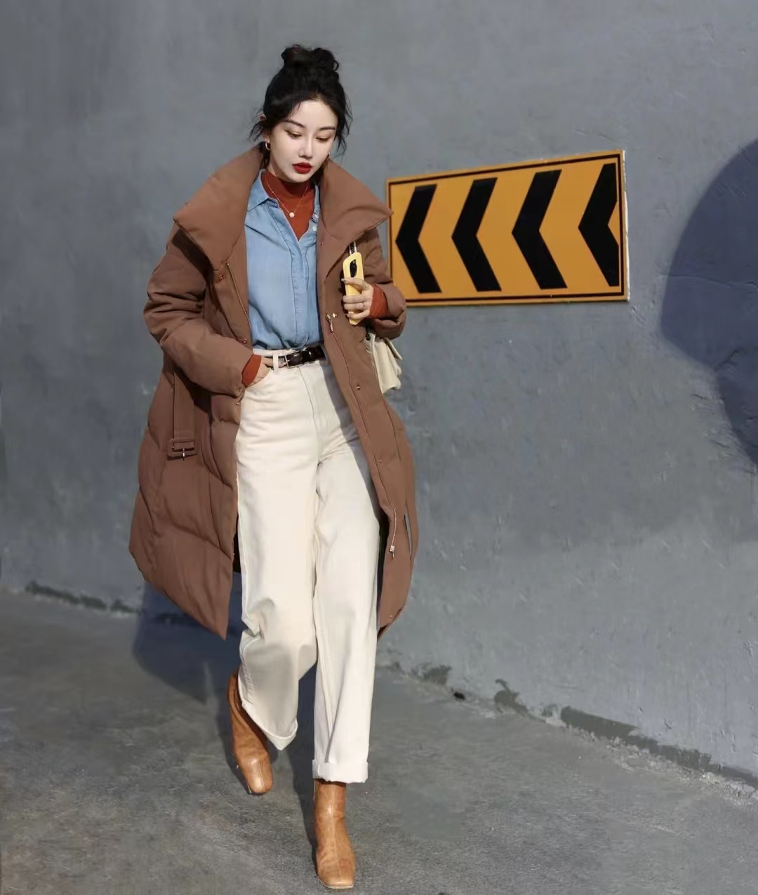 打工人羽绒服穿搭,精致打工人一周穿搭男冬天