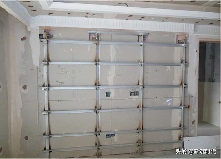 室内墙壁石材干挂施工方法,干挂石材骨架施工做法