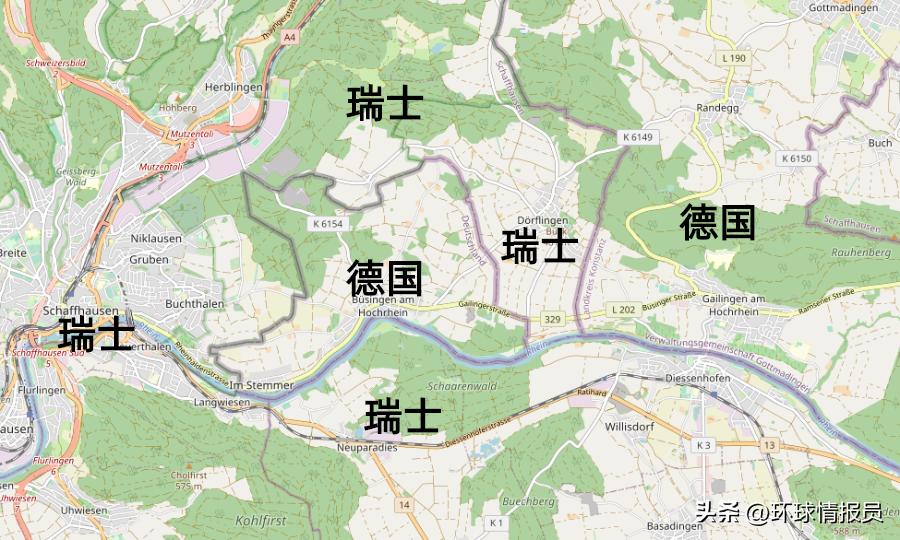 做梦都想当瑞士人？德国、意大利为何都在瑞士有一块飞地？