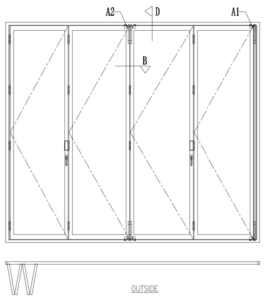 折叠门推拉门,卫生间折叠门
