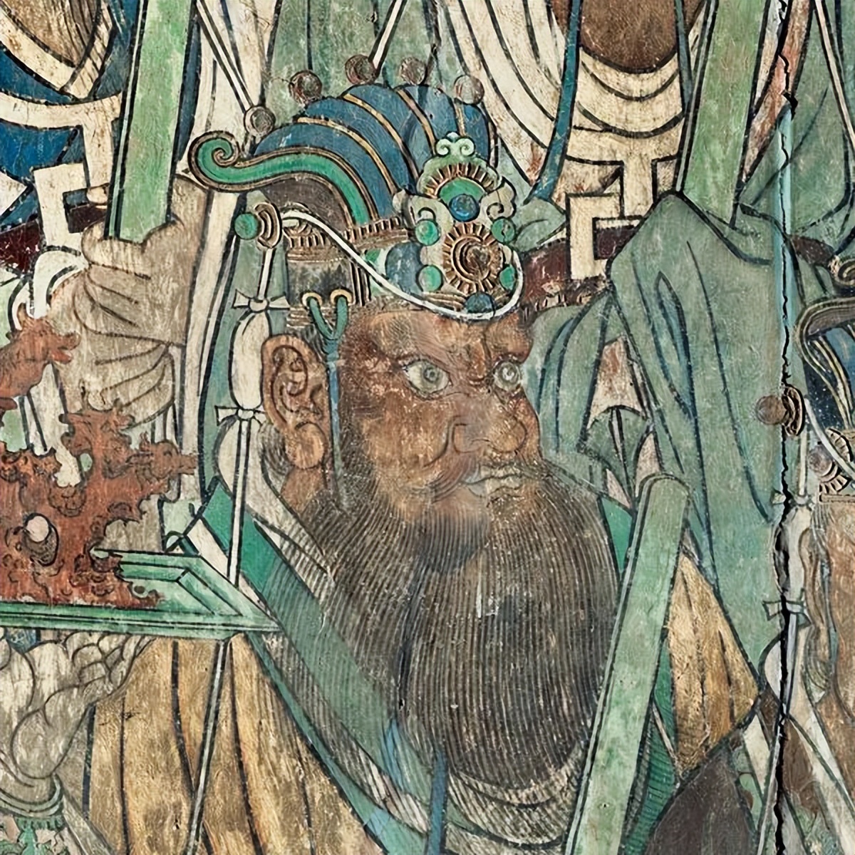 永乐宫三清殿里有几位神仙,永乐宫壁画道家神仙