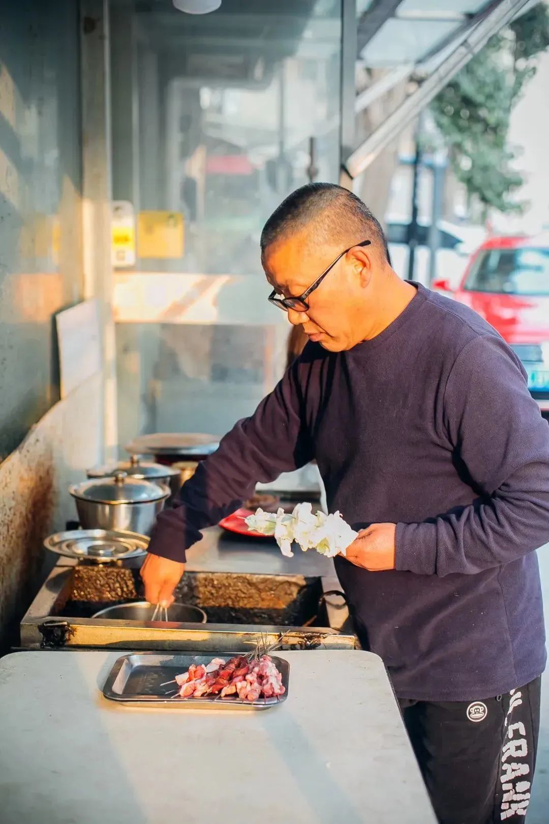 街角二十多年的炸串老店味道如初,徐州特色炸串有哪些店铺