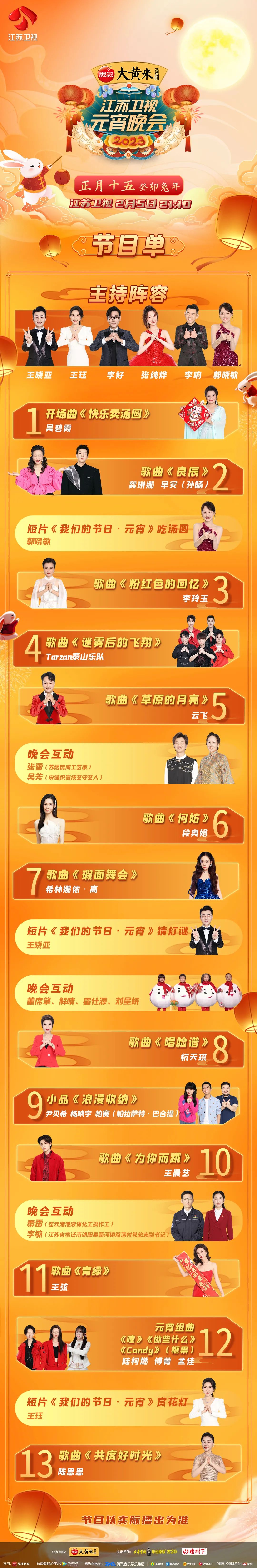 现场直播江苏元宵节晚会,2022年江苏卫视元宵节春节晚会