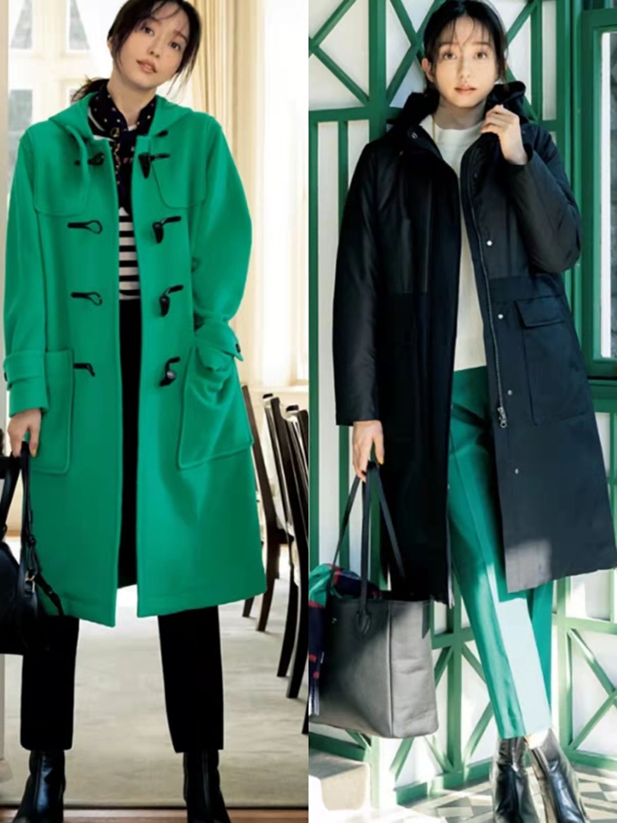 修饰腿型推荐冬季裤子,适合粗腿的宽松垂感裤子