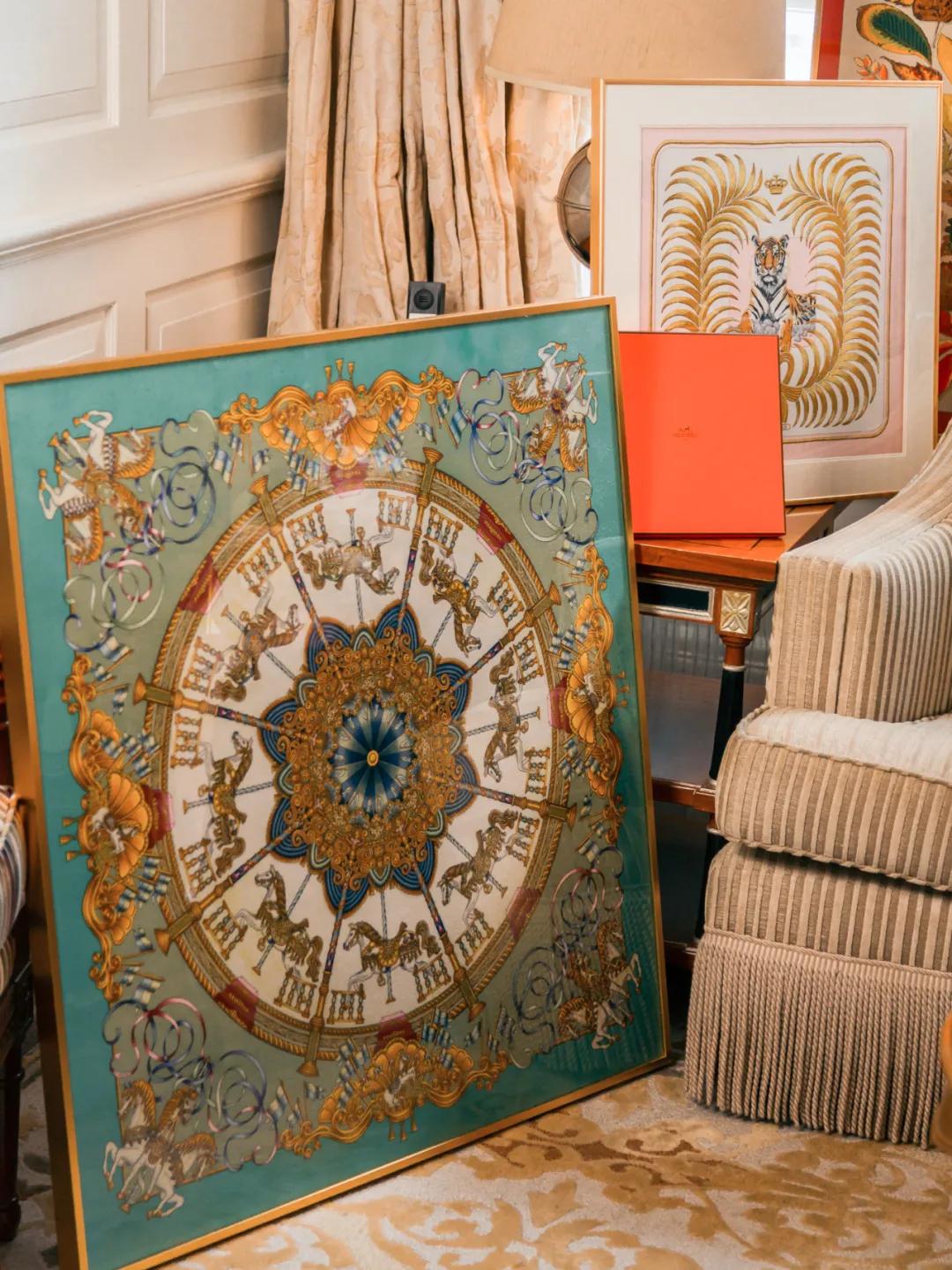 最火的爱马仕丝巾,第一条爱马仕丝巾