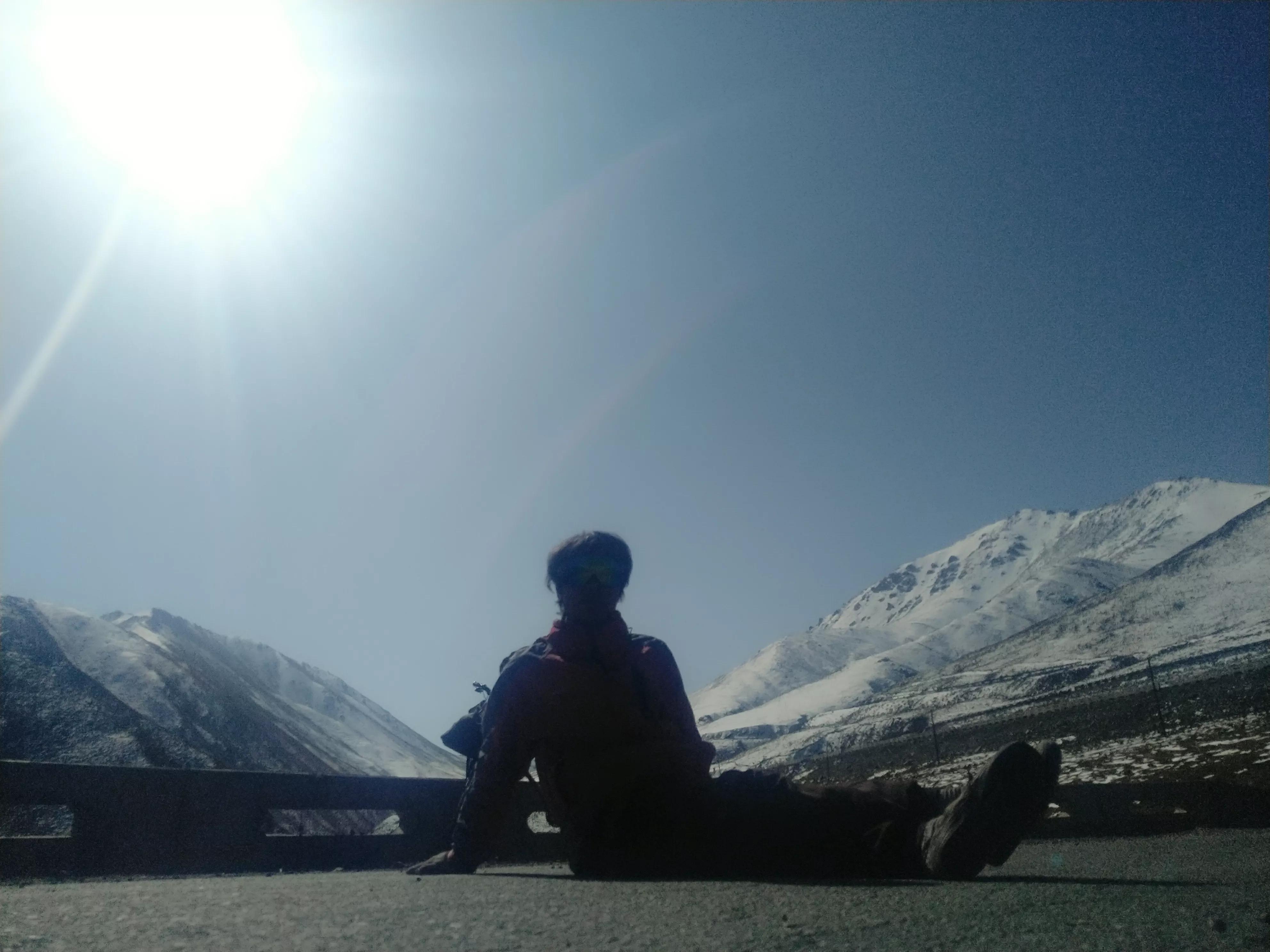 从甘肃翻越祁连山到青海,从肃北到青海沿途风景