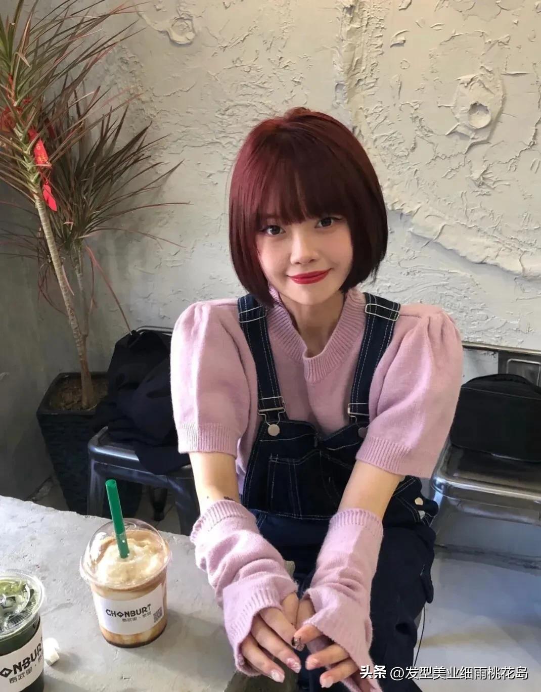 减龄短发乖乖款,乖乖女短发最新款