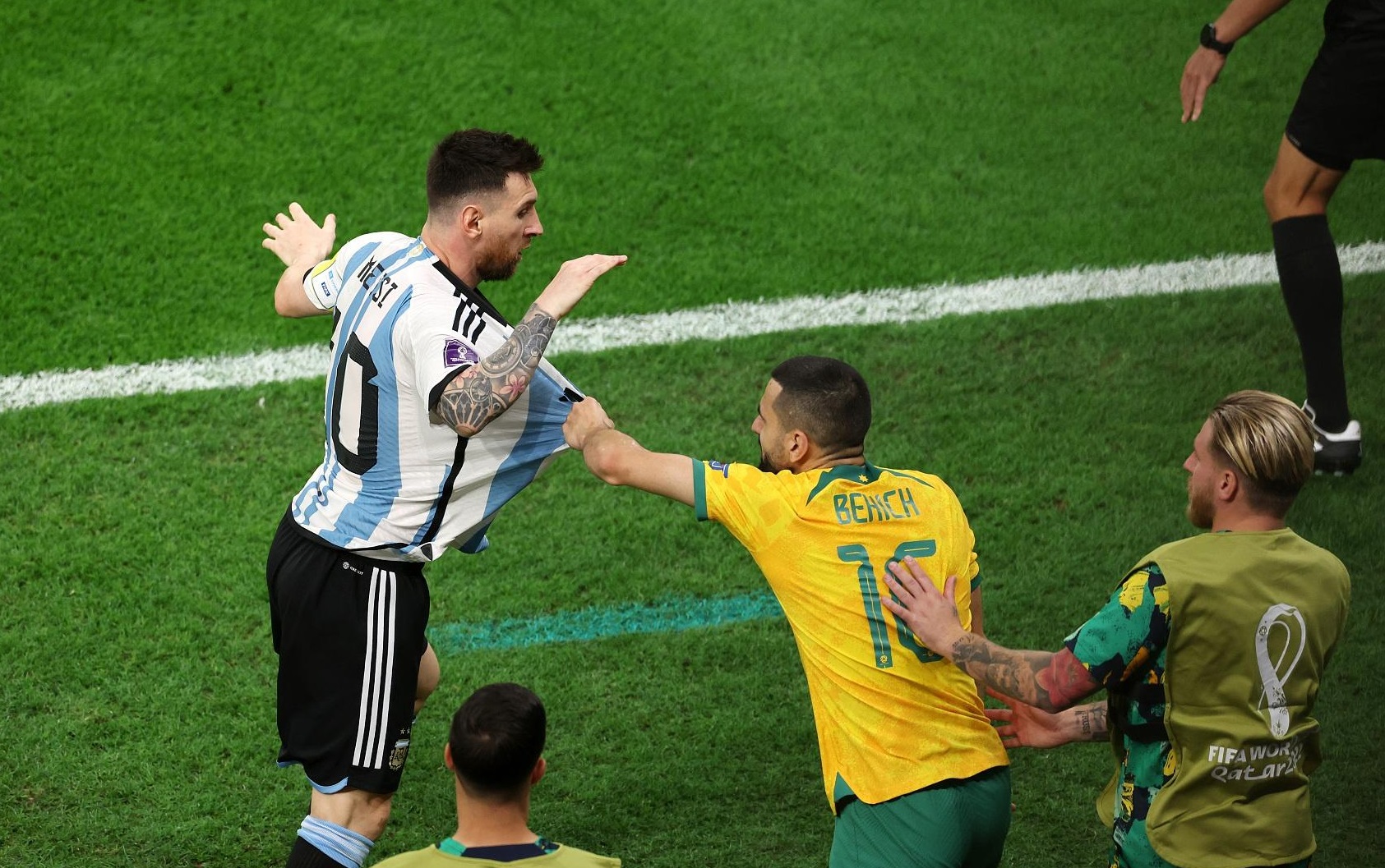 阿根廷vs澳大利亚梅西精彩时刻,阿根廷2-0澳大利亚梅西个人集锦