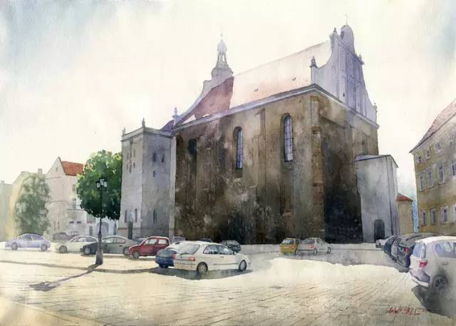 世界顶级水彩画家作品欣赏,世界水彩画大师三巨头的作品欣赏