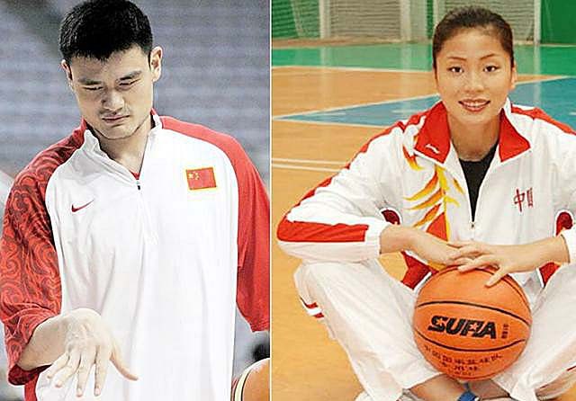 姚明和老婆叶莉成全场焦点,姚明妻子叶莉的简历