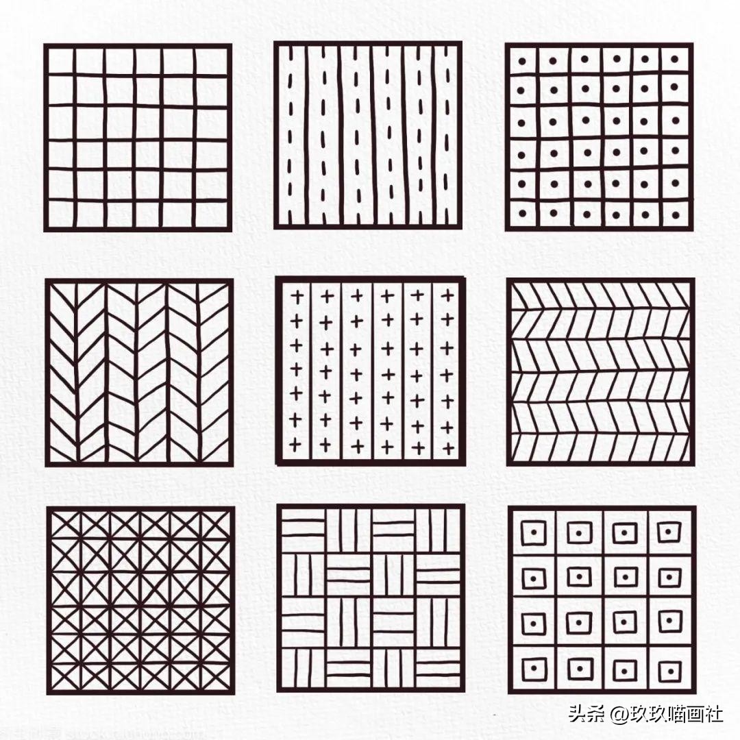 控笔画画训练图,新手绘画练控笔该怎么练