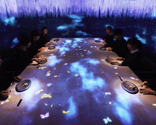 沉浸式投影光影餐厅公司,沉浸式投影餐厅立体感