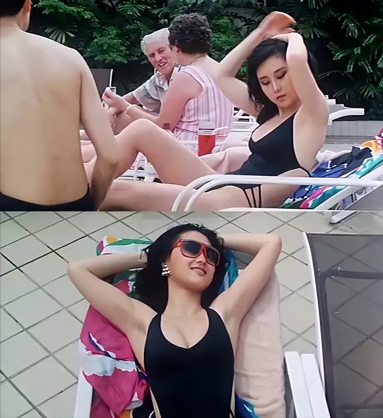 1994年关之琳与巩俐,利智关之琳林青霞梅艳芳走红毯