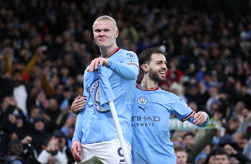 哈兰德五子登科!瓜帅:他是现役最强的,超越姆巴佩,接班梅西