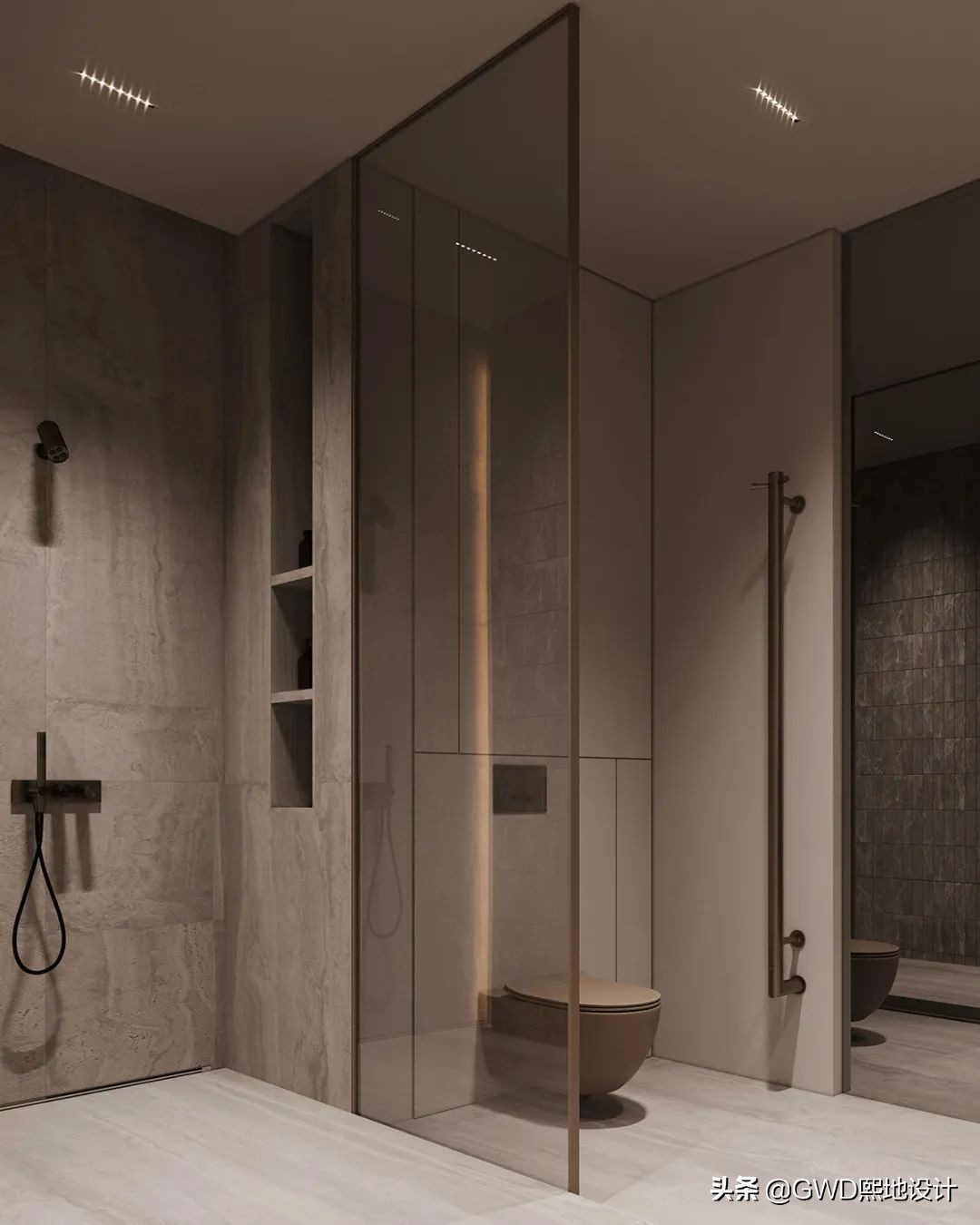 最美卫生间装修效果图,2021最火卫生间设计效果图