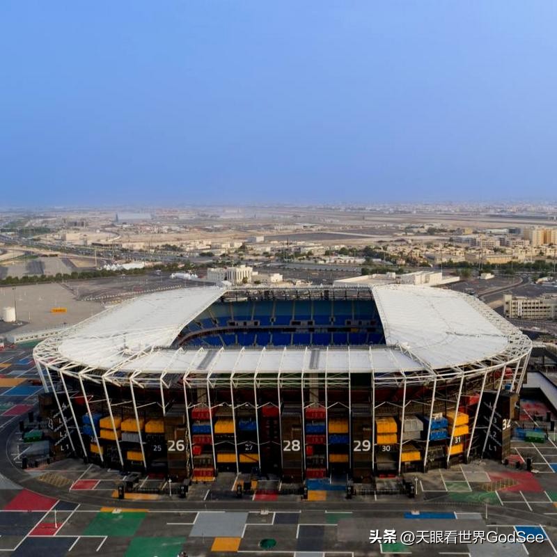 2022卡塔尔世界杯全景视角,2022年卡塔尔世界杯球场分布图
