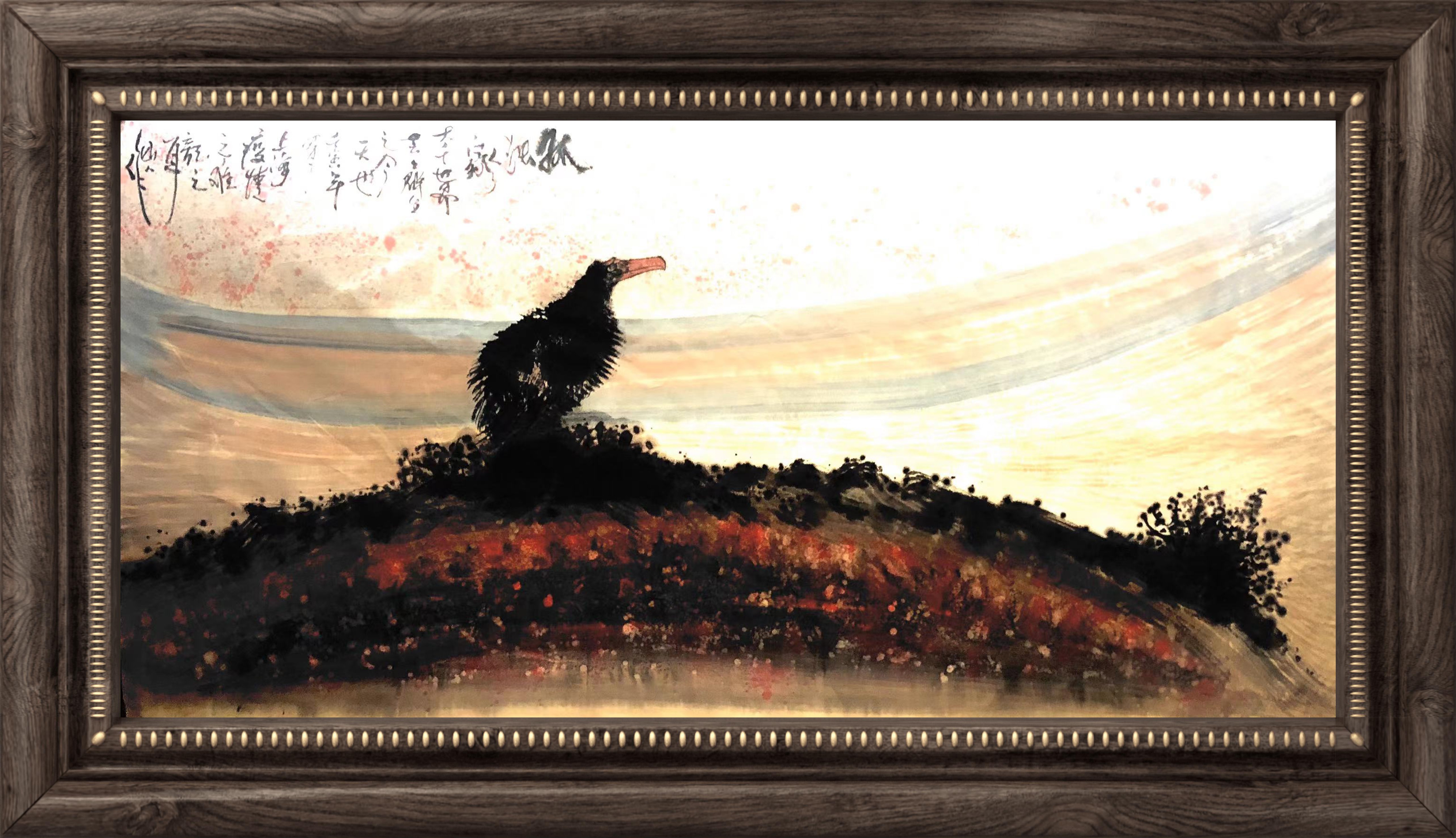 画家朱祖国作品集,书画家朱祖国的指墨画